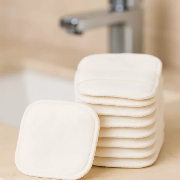 Carré coton lavable <br>en bambou x6