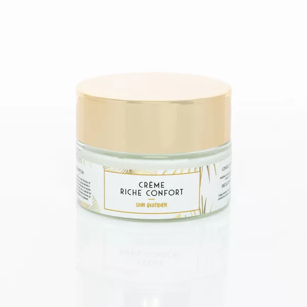 Crème Riche Confort – Soin quotidien pour peaux sèches à très sèches