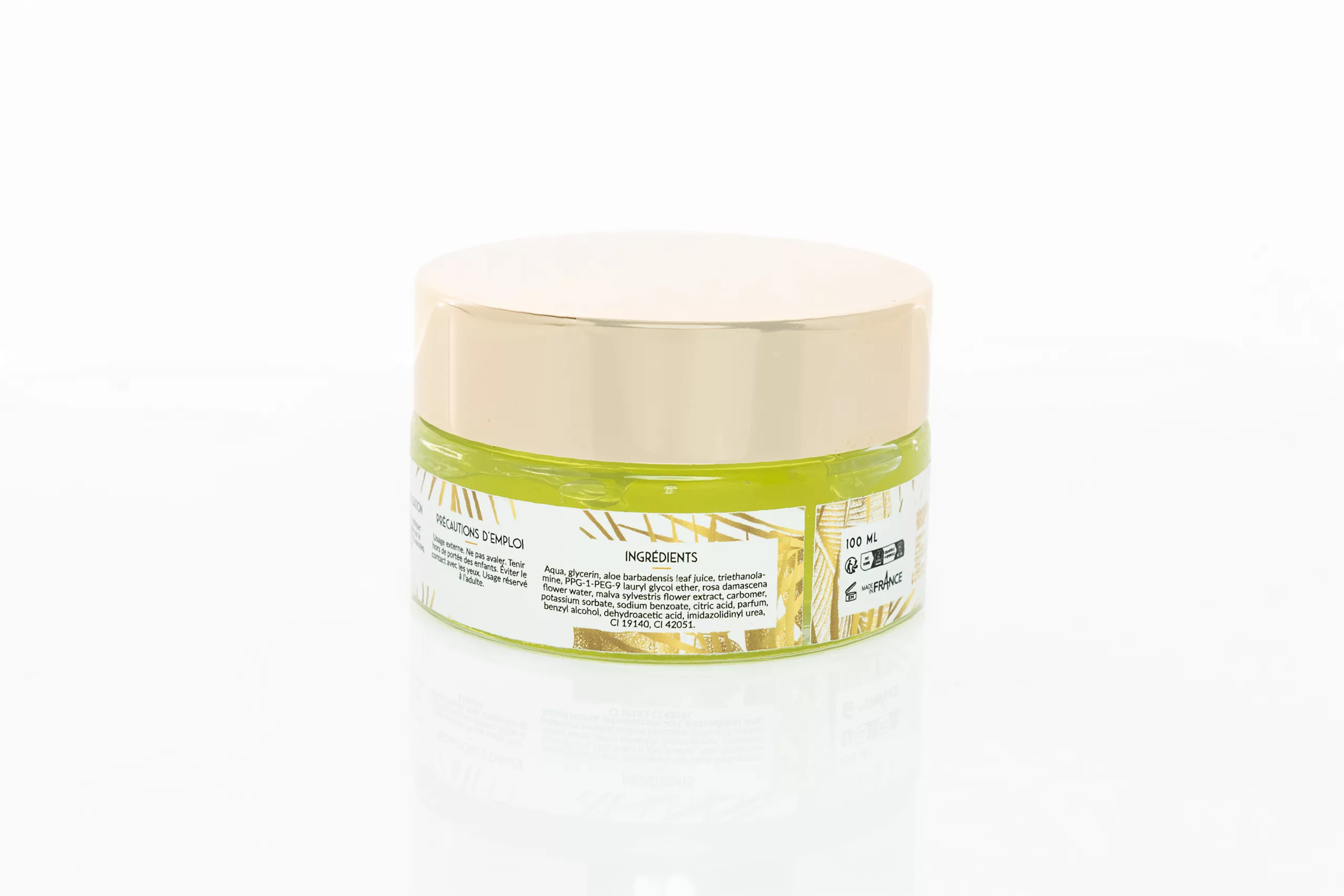 Masque Apaisant aux Plantes – Gel Hydra-Confort – Image 2