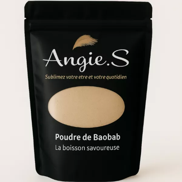 Poudre de Baobab 100% naturelle - Boisson énergisante & super - aliment riche en fibres